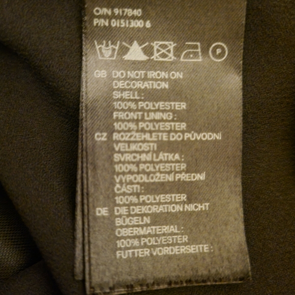 H&M Women's Black Silver Sequin Embellished Pullover Dress Size 14 - Picture 13 of 14